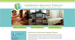 Desktop Screenshot of innerwavesmassage.com